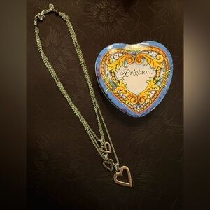 Brighton Silver Heart Pendant Necklace